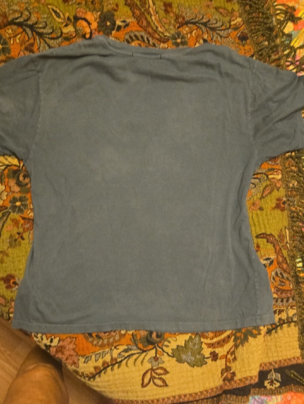 Daydreamer Charcoal Led Zeppelin Graphic Tee with Yellow Print - Picture 6 of 8